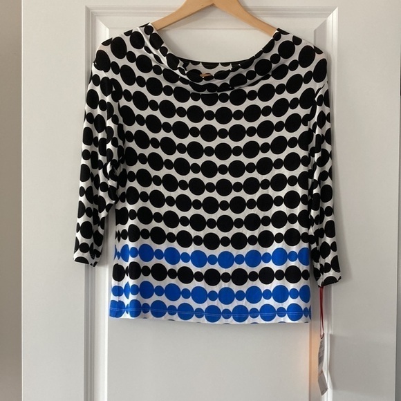 Ruby Rd. petite small top 3/4 sleeves - Picture 2 of 10